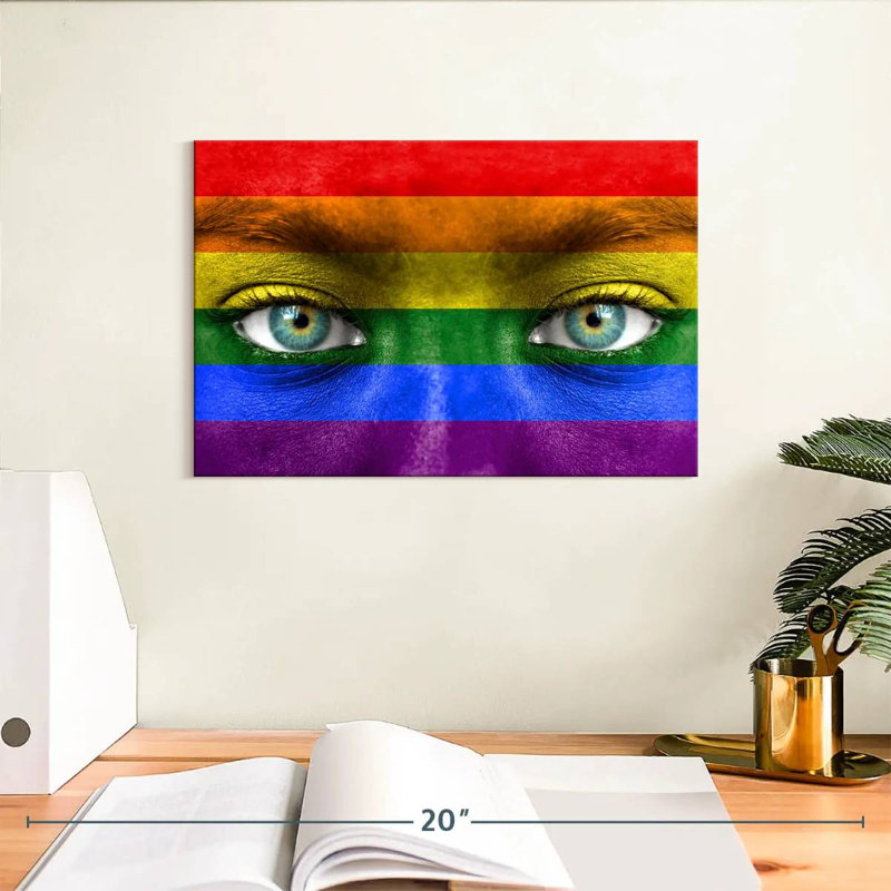 Khyia Pride Eyes, H 8 po x l 12 po