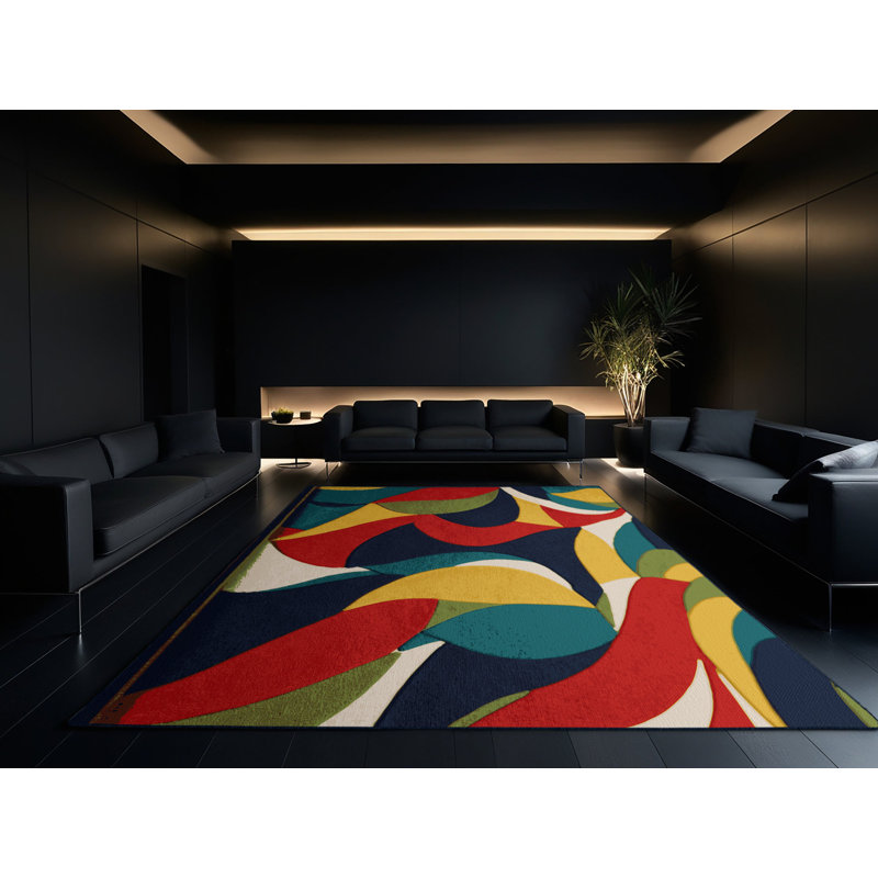 Snappy Wiggle Rug, Rectangle 2' x 3'