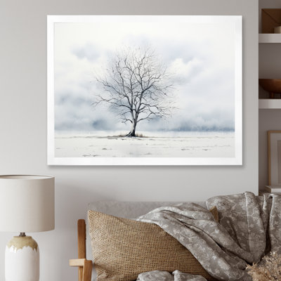 " Winters Tree Minimalism "