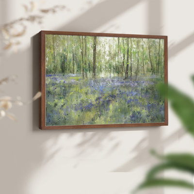 LAVENDER HILL -Framed Print - Restickable