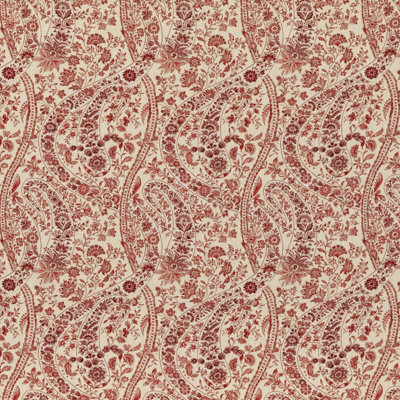 Coromandel Bukhara Paisley Linen Fabric