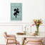 Aquarius Orchid Zodiac Abstract Contemporary Orchid Flower Landscape Wall Art Print-135425051