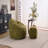 Foam Bean Bag Chairs For Adults/Teens With Filling,Bean Bag Lazy Sofa With Ultra Soft Chenille Cover, Bean Bag,Indoor & Outdoor-1120776289