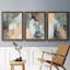 «Morning Swim I», ensemble de 2 peintures sur toile encadrées-614128673-614128672