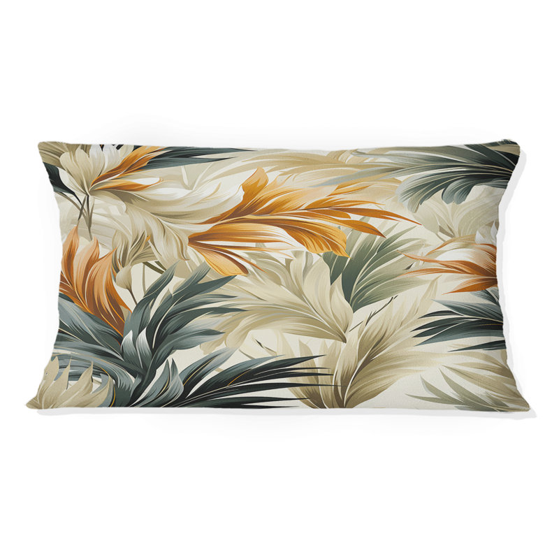 Floral Throw Pillow