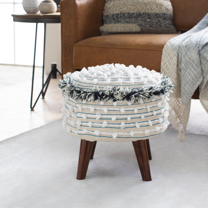 Solid Wood Accent Stool
