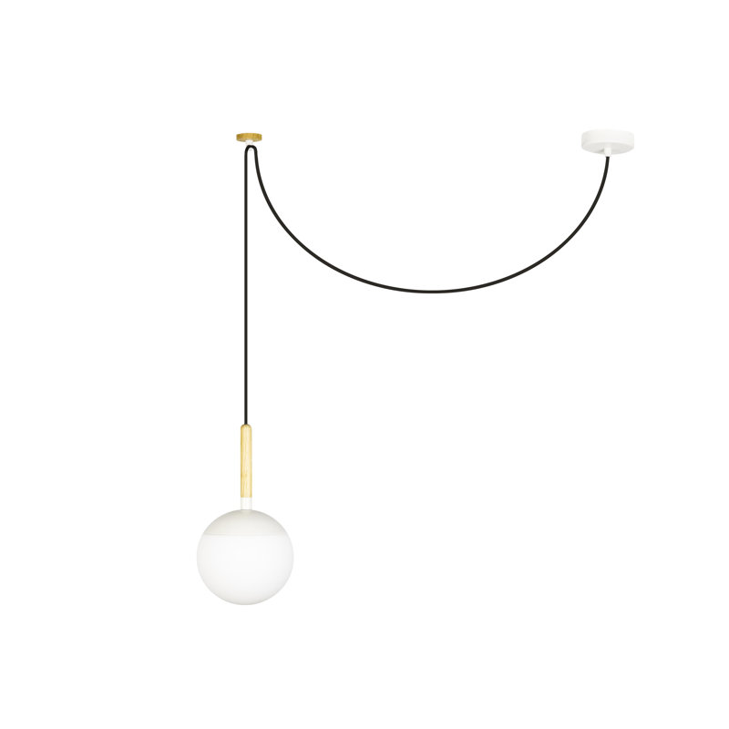 Alvieri 1 - Light Yellow Sphere Pendant