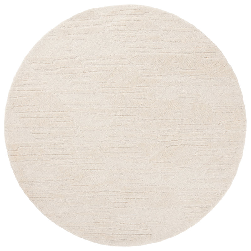 Tapis ivoire Mykonos 405, Rond 6 pi