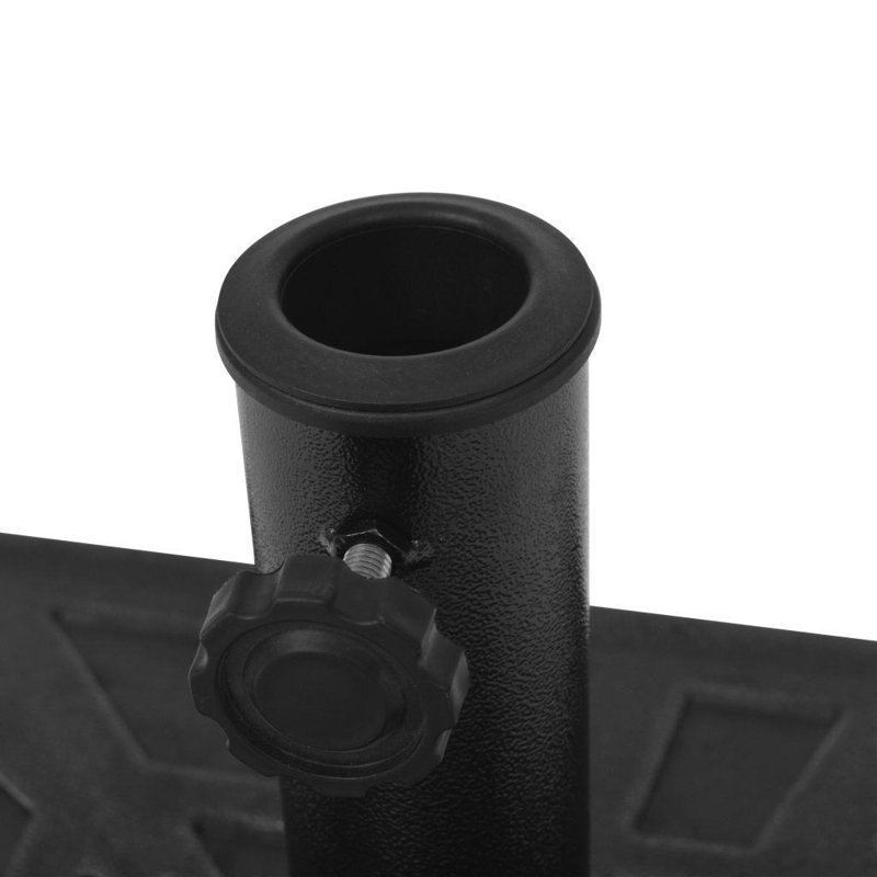 20.45kg Free Standing Umbrella Base, 32.5"H x 51"W x 51"D