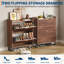 16 Pair Flip Down Shoe Storage