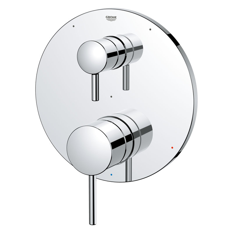 Timeless Pressure Balanced Shower Faucet with Rough-in Valve, Starlight Chrome