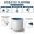 Large (Upgraded Interior) Concrete Round Planter / Pot With Drainage Holes-559491824-545775581