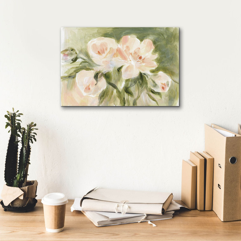 "Epic Graffiti" Afprès Bouquet "par Katrina Pete, art mural sur toile, H 12 po x l 18 po x P 0,75 po
