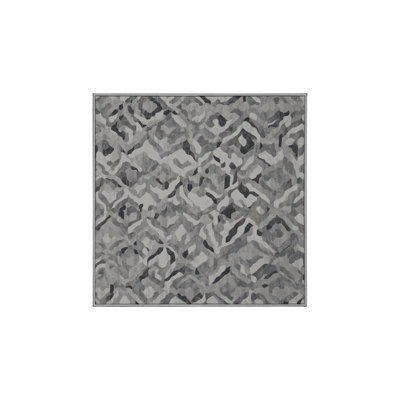 Machine Washable Gray Area Rug