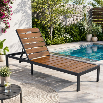 Chaises longues d'extérieur pour piscine