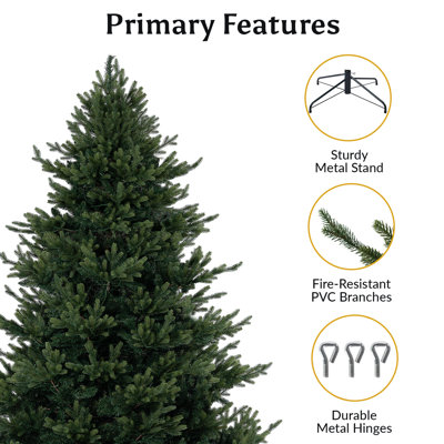 Pre-Lit Fir Christmas Tree