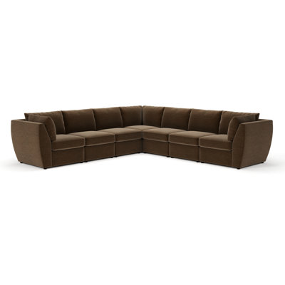 Caldwell 7-Piece Modular Upholstered Sectional