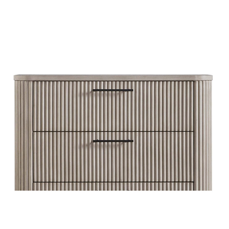 Commode 4 tiroirs - Taupe