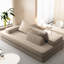 Lit multifonctionnel en tissu de chenille Boneless-1077267413-1077267408