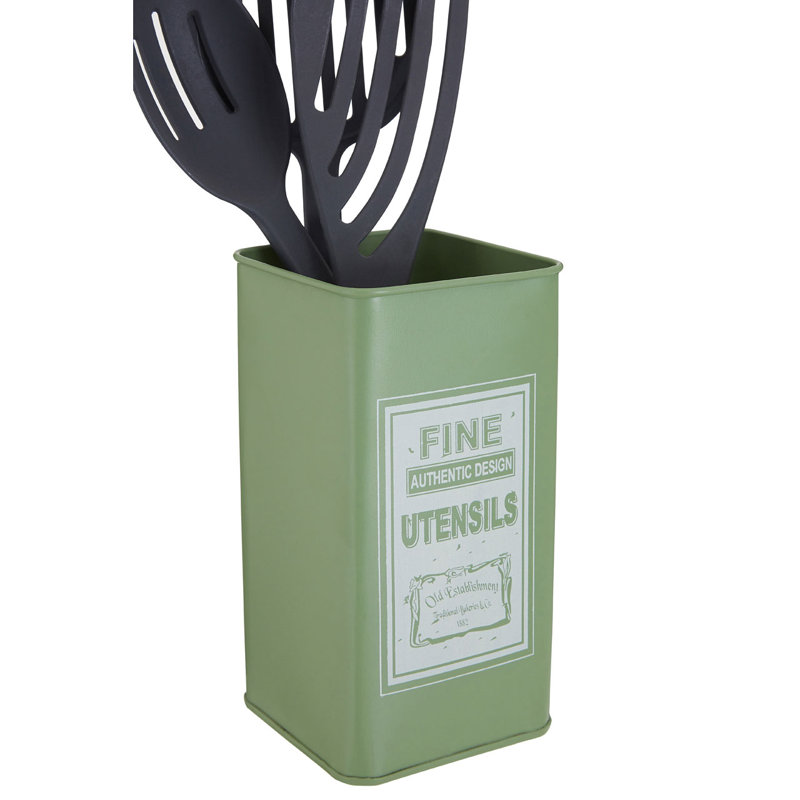 Metal Utensil Crock