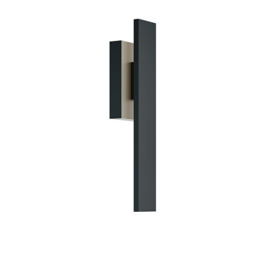 9E2FA59FC1E44650AD3A84A7C6FDEEBB Tru 36" LED Outdoor Wall Sconce, 27/30/35/40/50k, Black