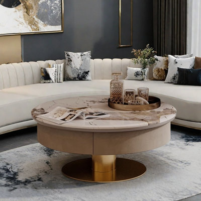 Light luxury high-end design sense coffee table