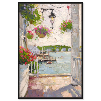 Harbour Hideaway II Canvas by Art Remedy