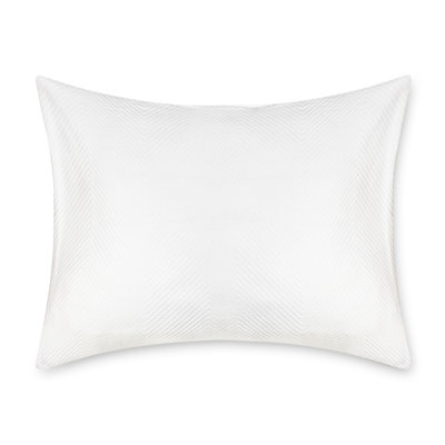 White Lattice Standard Pillowcase