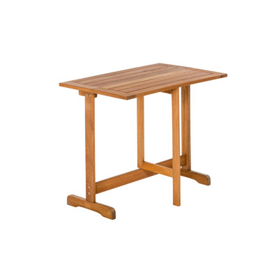 Adalmiina Rectangular Eucalyptus Outdoor Dining Table , 90cm cm W 60cm cm D