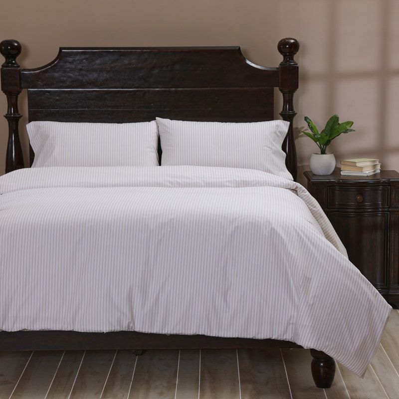 Comforter, Queen Comforter, Driftwood Striped