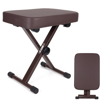 5 Core Keyboard Bench X Style Piano Stool Heavy Duty Adjustable Keyboards Chair Naeshaun by Ebern Designs