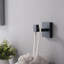 Paquet de 4 crochets à serviettes de salle de bain muraux en acier inoxydable, peu encombrants et durables pour les maisons modernes-876820705