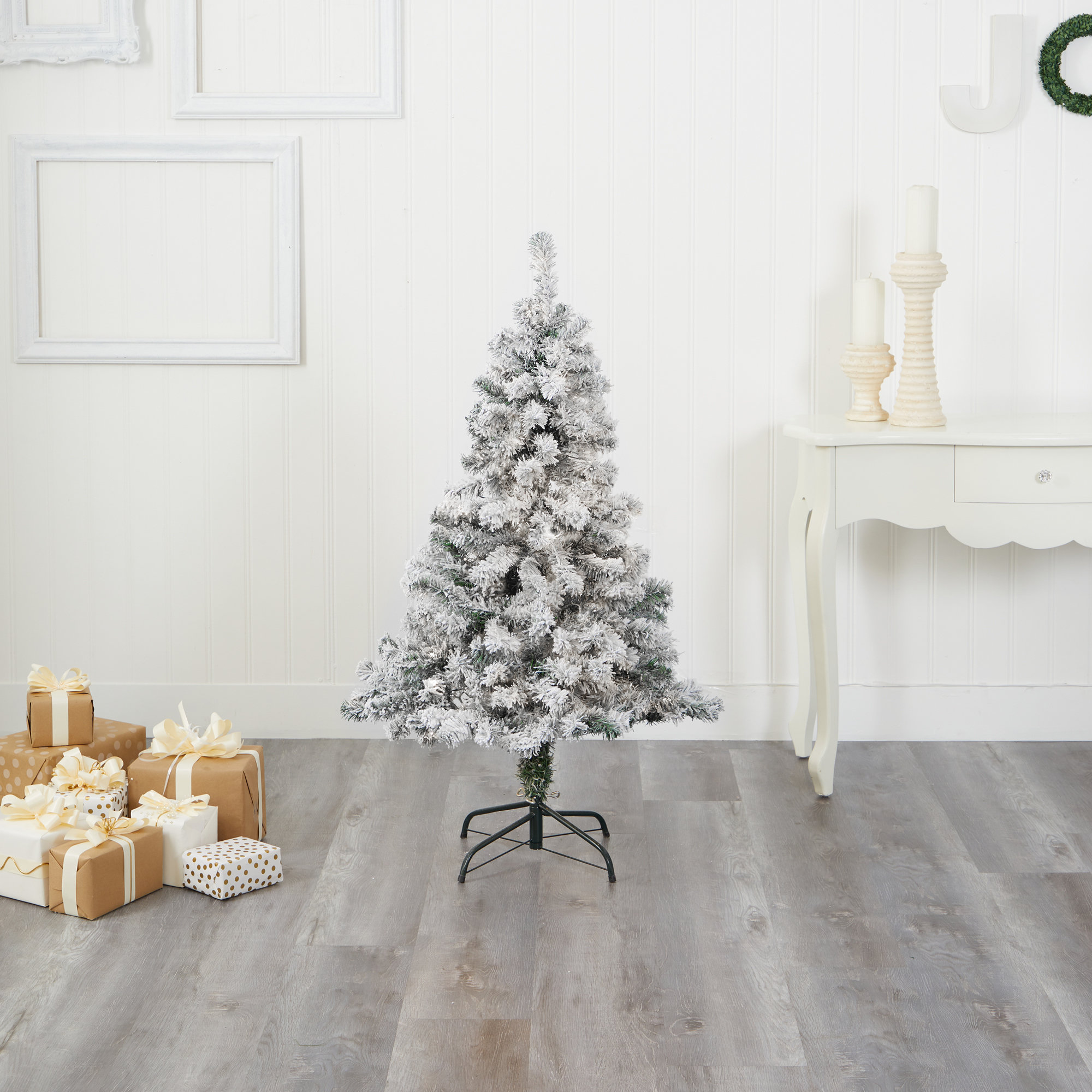 Artificial Spruce Christmas Tree, 4' H