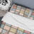 Multicolor Denim Patchwork - Abstract Duvet Cover Set - Microfiber Polyester-410257056