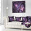 Oreiller d’art numérique à fleur fractale-29457233-29457236