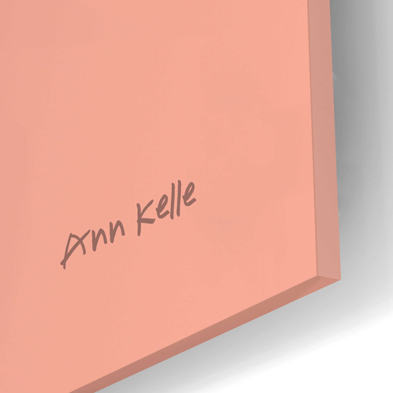 Ebern Designs «Ice Cream Cone I» par Ann Kelle Designs, art mural en verre acrylique, H 12 po x l 12 po x P 0,13 po