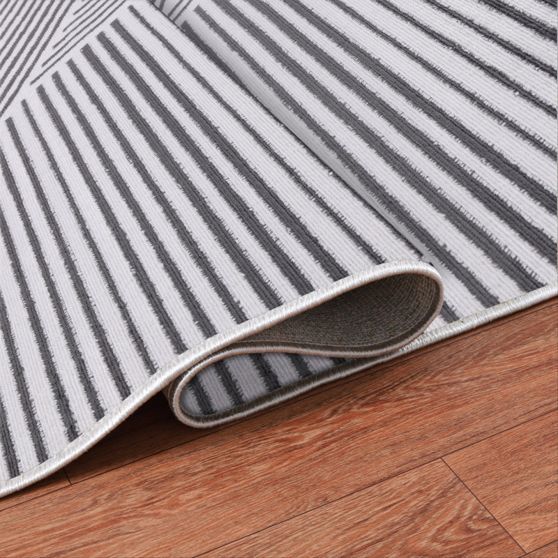 Low-Pile Faron Rug, Rectangle 7'9" x 10'