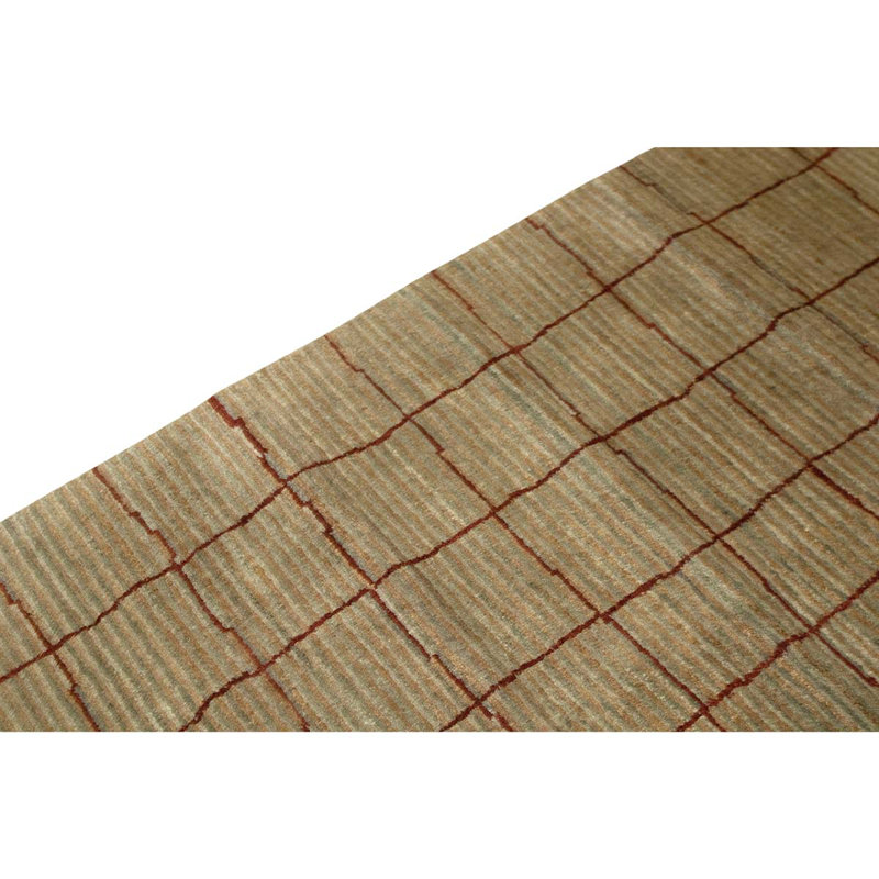 Wool Plaid Area Rug