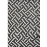 Santa Fe Five Hundred Thirty Five Area Rug In Charcoal / Silver