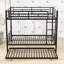 Lit superposé double au-dessus de double avec lit gigogne simple-1162892187