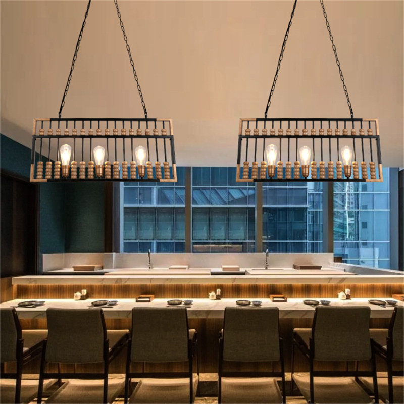 Luminaire suspendu tambour 3 lumières Bonniejo