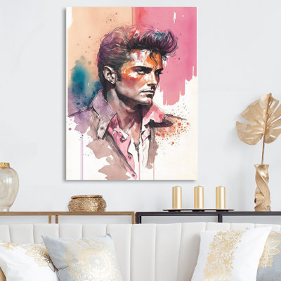 «Hollywood Musician I», reproduction sur toile