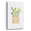 Art mural en verre épique «Watercolor Cactus 2» par Katie Doucette, 12 po x 16 po