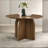 Delmon Dark Walnut Round Dining Table