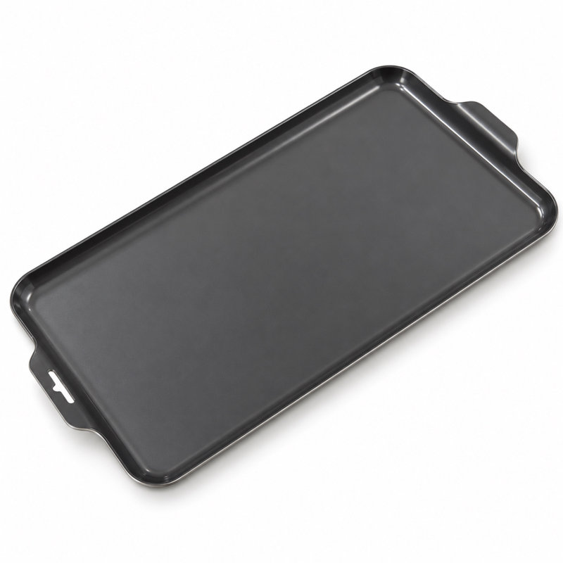 Plaque chauffante en aluminium enduit de céramique de 17,3 pouces avec accessoires de cuisine AORAN