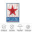 Toile d'extérieur Melinda Hipsher «Welcome Barn Starred White Blue»-87944874