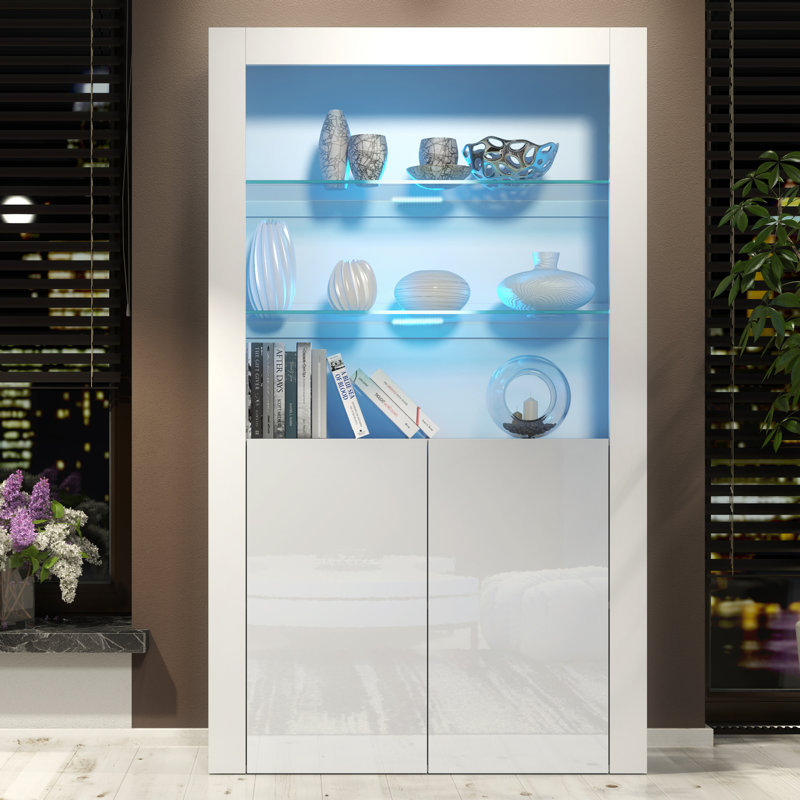 Aristil Display Cabinet, White