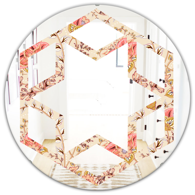 Miroir mural Hexagon Star, 23,6 po x 23,6 po