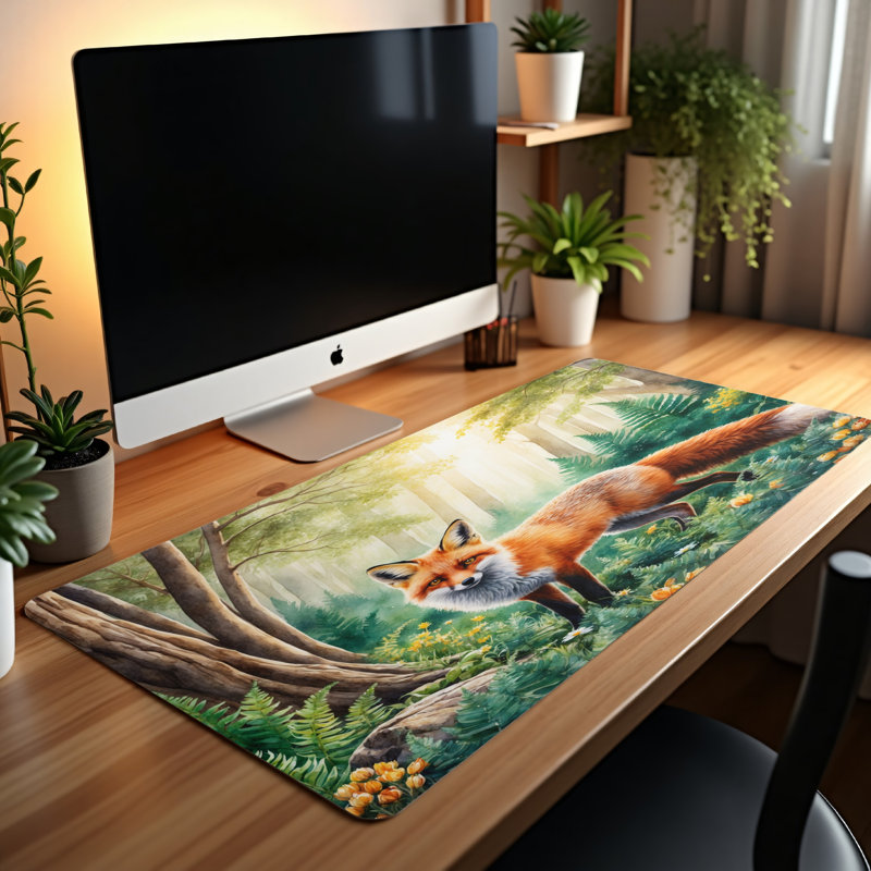Polyester Desk Pad, 31.5x15.5