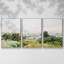 Vue sur la plaine d'Argenteuil, 1872 - Reproduction sur toile flottante-243108603-243108602